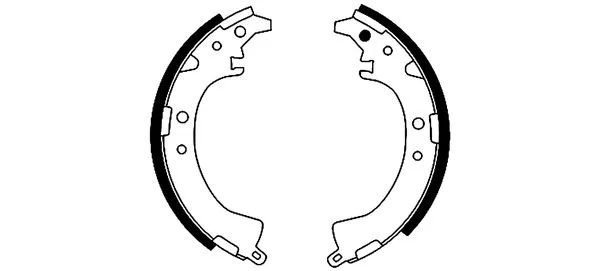Brake Shoe Set (H9235)