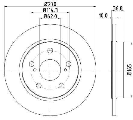 Brake Disc (54640)