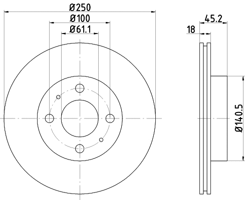 Brake Disc (52342)