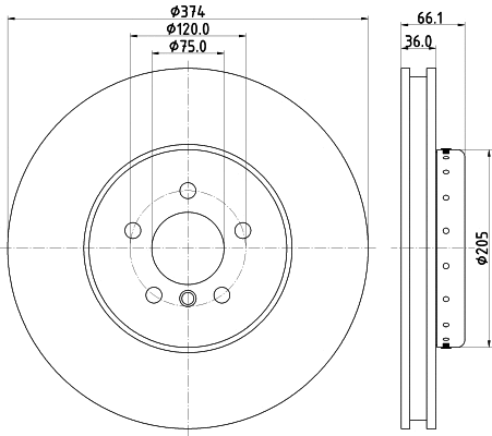 Brake Disc (65132)
