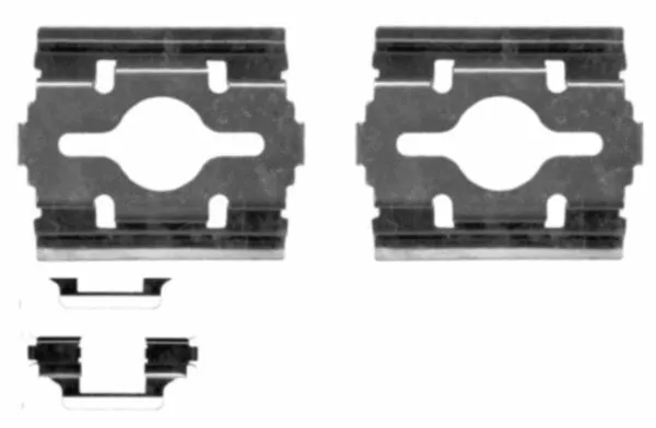 Accessory Kit, disc brake pad (K0234)