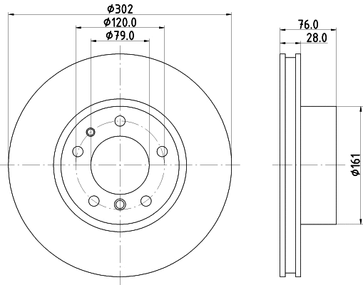 Brake Disc (50423)