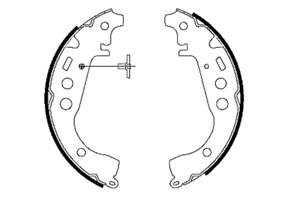 Brake Shoe Set (H9035)