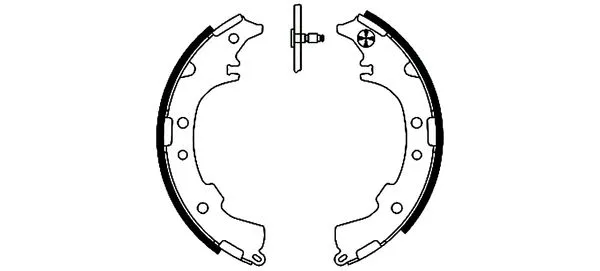 Brake Shoe Set (H9300)