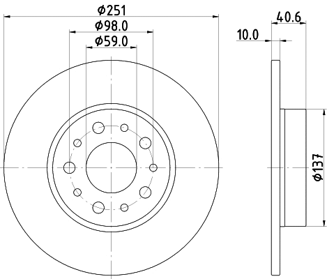 Brake Disc (55443)