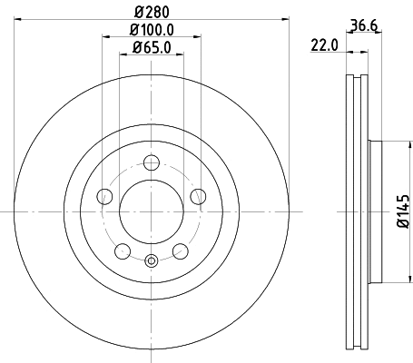 Brake Disc (53954)