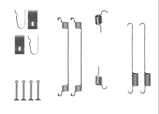 Accessory Kit, brake shoes (X0258)