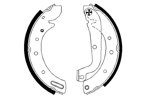 Brake Shoe Set (H9045)