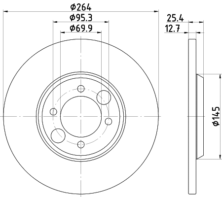 Brake Disc (51401)