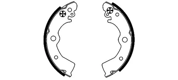 Brake Shoe Set (H8795)