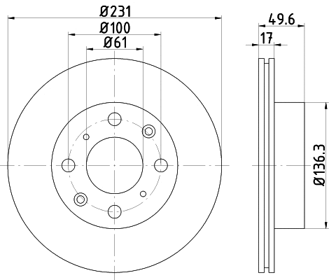 Brake Disc (51109)