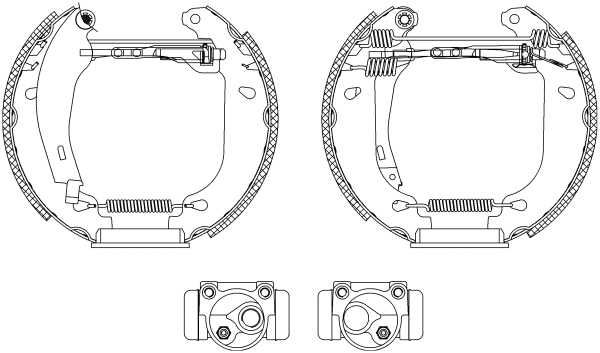 Brake Shoe Set (R0325)