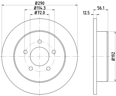 Brake Disc (50333)