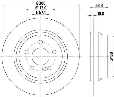 Brake Disc (54154)