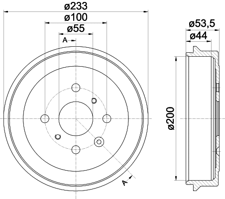 Brake Drum (61265)