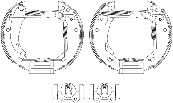 Brake Shoe Set (R0170)