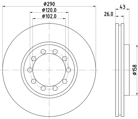 Brake Disc (59175)