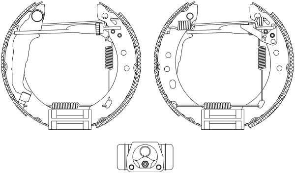 Brake Shoe Set (R0945)