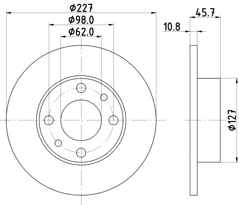 Brake Disc (50905)