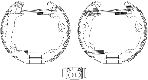 Brake Shoe Set (R1314)