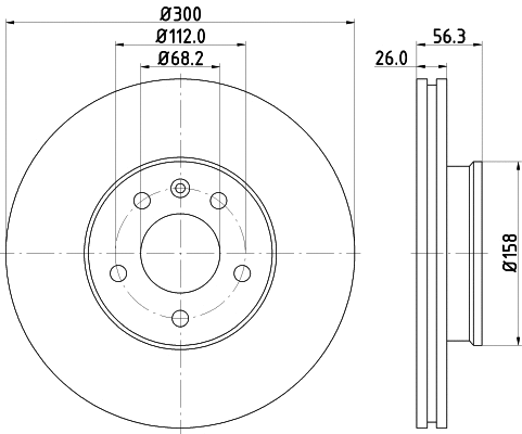 Brake Disc (50347)
