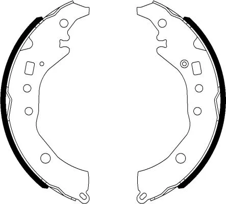 Brake Shoe Set (H1777)