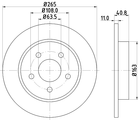 Brake Disc (54337)