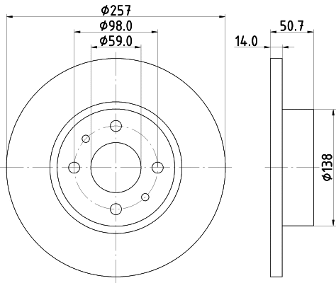 Brake Disc (51806)