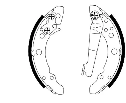 Brake Shoe Set (H1068)