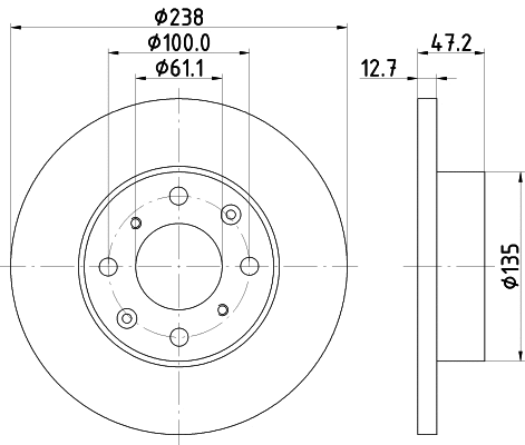 Brake Disc (52904)