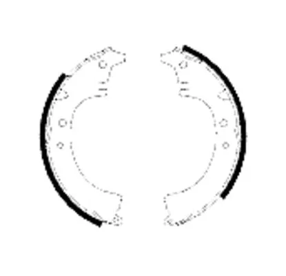 Brake Shoe Set (H1138)