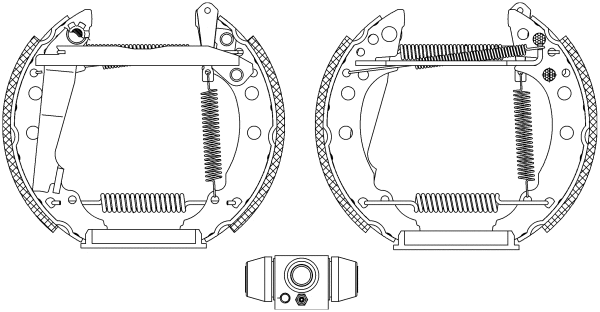 Brake Shoe Set (R0495)