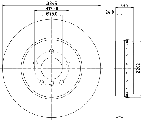 Brake Disc (54825)