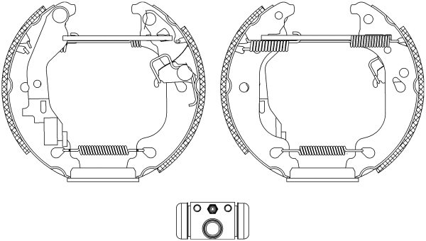 Brake Shoe Set (R1105)