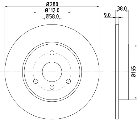 Brake Disc (50260)