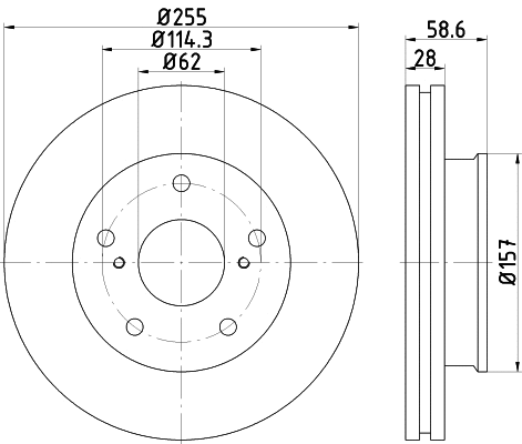 Brake Disc (55252)