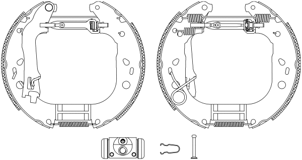 Brake Shoe Set (R1200)