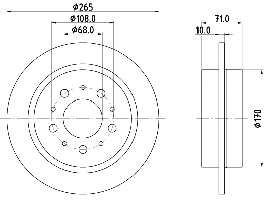 Brake Disc (50261)