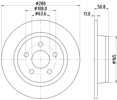 Brake Disc (56264)