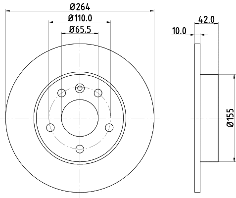 Brake Disc (52433)