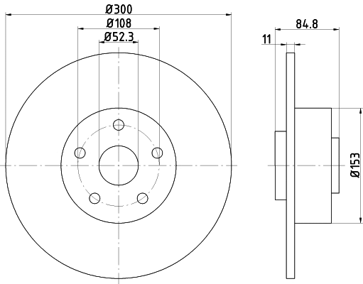 Brake Disc (54195)