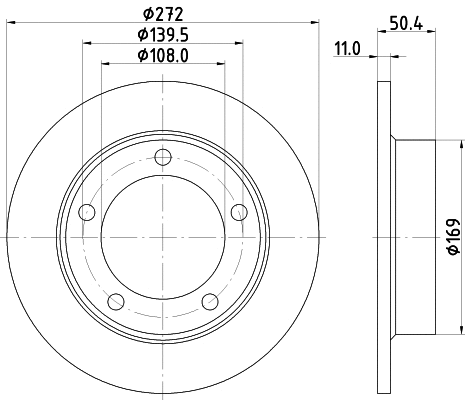 Brake Disc (51702)
