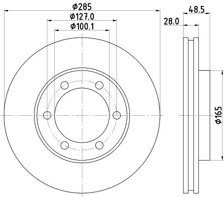 Brake Disc (55381)