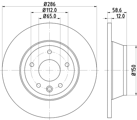Brake Disc (54594)