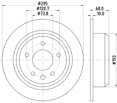 Brake Disc (54403)