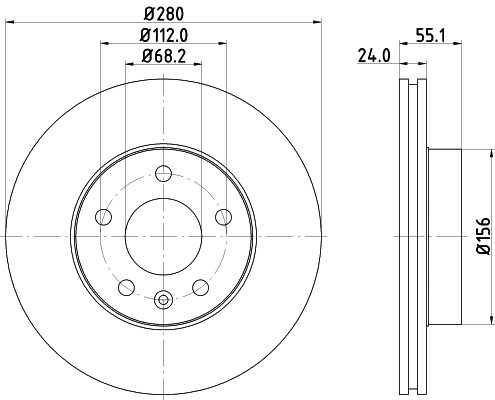 Brake Disc (53958)