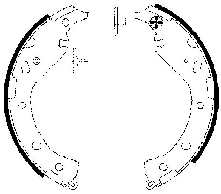 Brake Shoe Set (H9745)