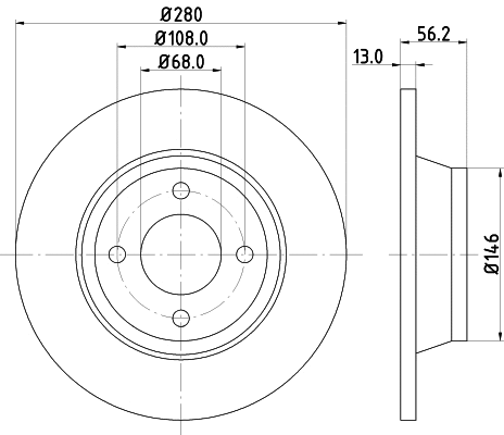 Brake Disc (53922)