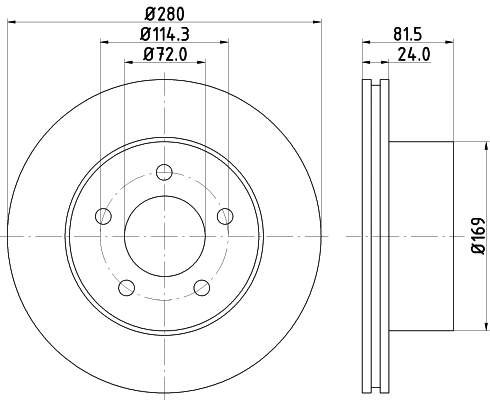 Brake Disc (54135)