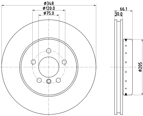 Brake Disc (65128)
